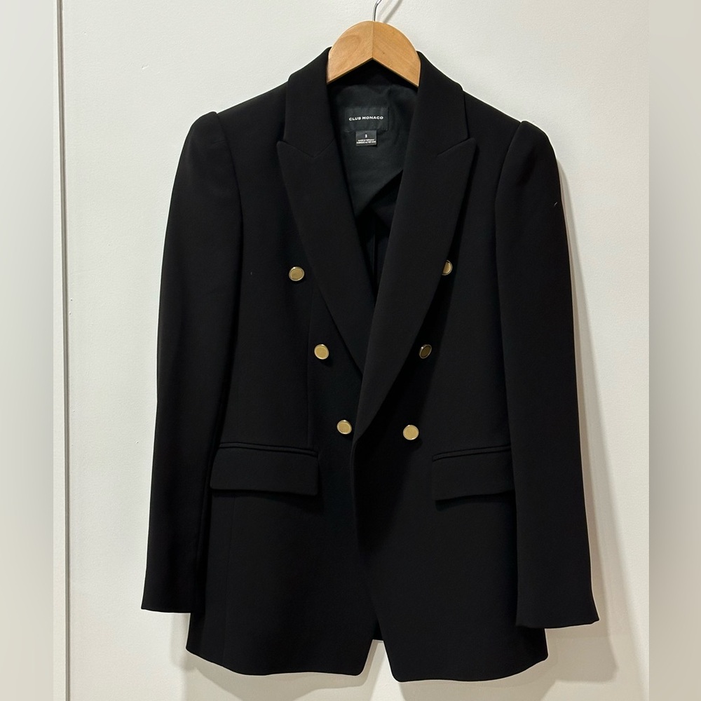 Club Monaco Black Blazer